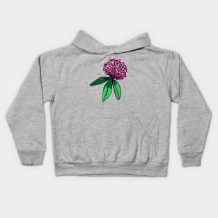 Hand-drawn clover Kids Hoodie